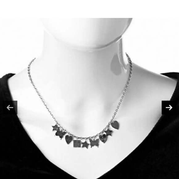 Gucci Sterling Silver Charm and Logo Stamp Authentic Necklace! Comes with box! - Picture 7 of 10
